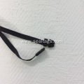 Customized Black Small Bullet Shape Seal Tag